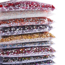 Large bag glass Rhinestone bulk
