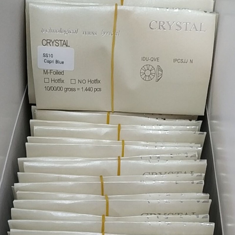 Crystal AB Flat Back rhinestone