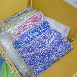 Large bag glass Rhinestone bulk