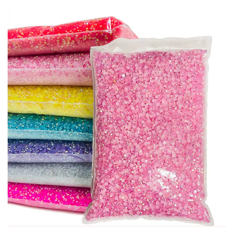Bulk Wholesale Jelly AB Resin Rhinestones Bulk Wholesale Jelly AB Resin Rhinestones