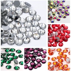 Flat Back Glass  Rhinestone