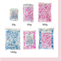 Mixed Size 3-10mm Multi Color ABS  Pearls and Flatback Resin Rhinestone