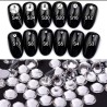 Hot selling ordinary color series SS3-SS30 flat back glass rhinestone