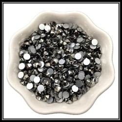 Hot selling ordinary color series SS3-SS30 flat back glass rhinestone