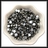 Hot selling ordinary color series SS3-SS30 flat back glass rhinestone