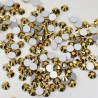 Hot selling ordinary color series SS3-SS30 flat back glass rhinestone