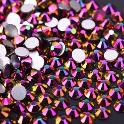 SS3-SS30 volcano series non hot fix glass rhinestone