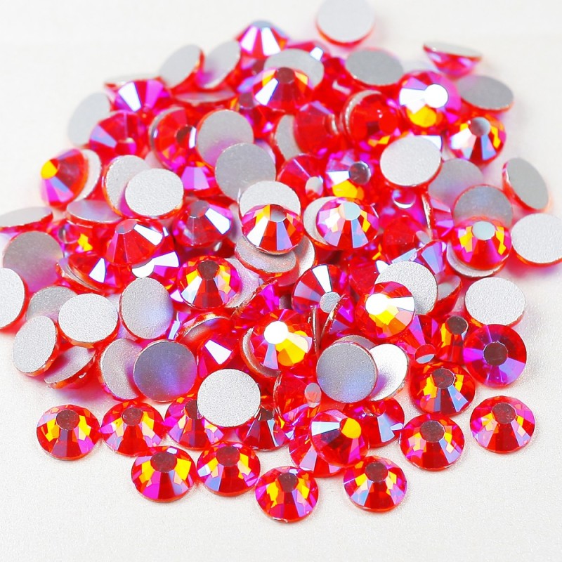non hot fix AB glass rhinestone non hot fix AB glass rhinestone