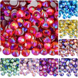 SS4 multiple colors non hot fix AB glass rhinestone