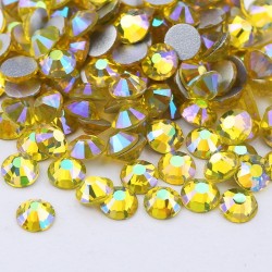 non hot fix AB glass rhinestone