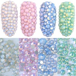 opal non hot fix glass rhinestone