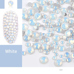 opal non hot fix glass rhinestone