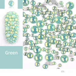 opal non hot fix glass rhinestone