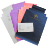 envelope rhinestones package with u logo