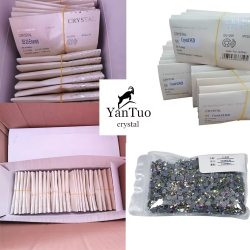 envelope rhinestones package with u logo