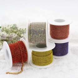Strass Banding  Rhinestones CupChain  Trim