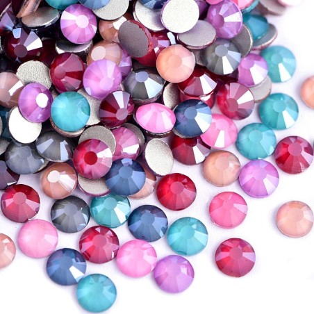 SS6-SS30 Flatback Mocha Non Hot Fix Rhinestones