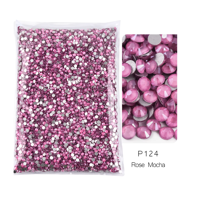 SS6-SS30 Flatback Mocha Non Hot Fix Rhinestones