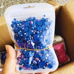 Mix Sizes 3mm-10mm Half Pearls