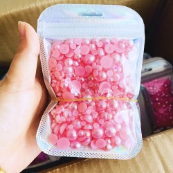Mix Sizes 3mm-10mm Half Pearls