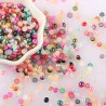 90 Colors  Plastic ABS Flat Back Half Pearl in Bulk