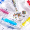 1.2mm Bottled Nails Colorful Pixie Micro Beads Decoration Crystal